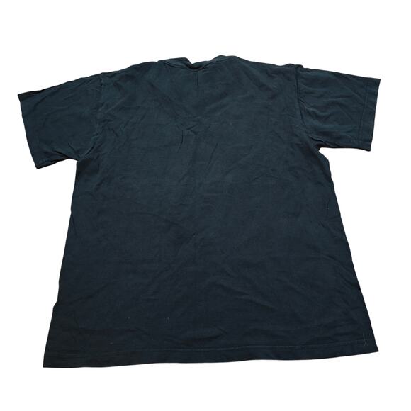 Vintage 90s Thundercats Black Tee Shirt Gray Logo 1999 Size Medium - Picture 4 of 4